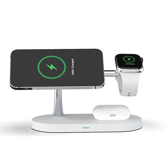 3-in-1 Magnetic Wireless Charger by DailySale