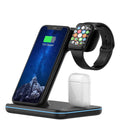 3-in-1 Qi-Certified 15W Fast Charging Station by DailySale