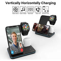 3-in-1 Qi-Certified 15W Fast Charging Station by DailySale