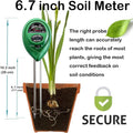 3-in-1 Soil Moisture Meter Probe Tester pH/Light for Plants by DailySale