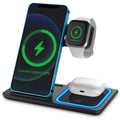 3-in-1 Wireless Fast Charging Station Dock Foldable by DailySale