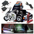 3 LED XM-L T6 Waterproof Headlamp LED Torch Flashlight by DailySale