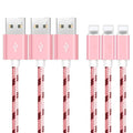 3-Pack: 10 Ft Apple Lightning Charger