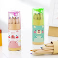 3-Pack: 12-Color Cute Pencils Creative Stationery Cute Bear by DailySale