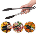 3-Pack: 14-Inch Stainless Steels Tongs by DailySale