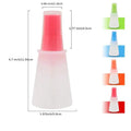 3-Pack: 2.2oz Silicone BBQ Oil Bottle Brush with Flat-Bottom Design by DailySale