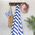3-Pack: 30" x 60" Ultra-Soft 100% Cotton Striped Pool Cabana Hotel Beach Towels by DailySale