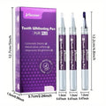 3-Pack: 3ml/0.1fl oz Mint Flavor Purple Teeth Whitening Gel Pen by DailySale