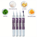 3-Pack: 3ml/0.1fl oz Mint Flavor Purple Teeth Whitening Gel Pen by DailySale