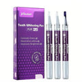 3-Pack: 3ml/0.1fl oz Mint Flavor Purple Teeth Whitening Gel Pen by DailySale