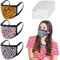 3-Pack: Adult Cotton Reusable Face Masks with 10 Filters by DailySale
