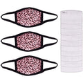 3-Pack: Adult Cotton Reusable Face Masks with 10 Filters by DailySale
