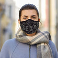 3-Pack: All the Blings Rhinestone Cotton Face Mask by DailySale