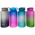 3-Pack Assorted Motivational Water Bottles With Twist Cap by DailySale