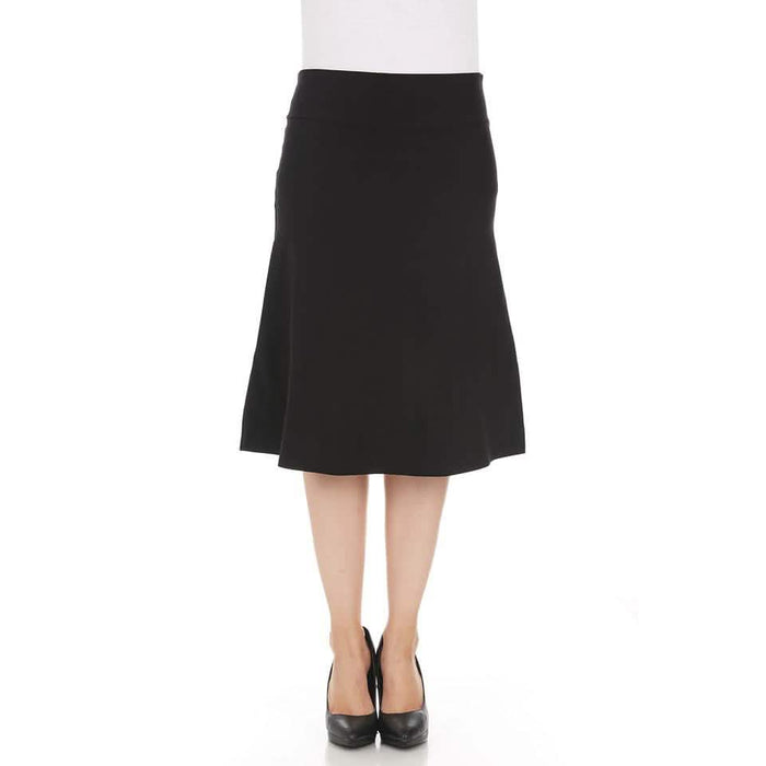 3-Pack: Aviot Lightweight Fitted A-Line Skirt by DailySale