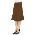 3-Pack: Aviot Lightweight Fitted A-Line Skirt by DailySale