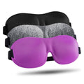 3-Pack: Blackout Eye Mask with Adjustable Strap by DailySale