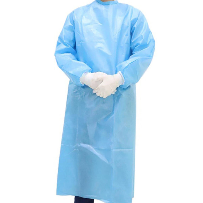 3-Pack: Blue Protective Isolation Gown by DailySale