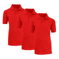 3-Pack: Boys School Uniform Polo by DailySale