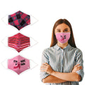 3-Pack: Breast Cancer Awareness Reusable Non-Medical 2-Layer Fabric Face Masks by DailySale