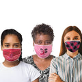3-Pack: Breast Cancer Awareness Reusable Non-Medical 2-Layer Fabric Face Masks by DailySale