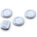 3-Pack: Bright Basics Ultra Thin Wireless LED Puck Lights with Remote Control by DailySale