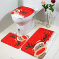 3-Pack: Christmas Bathroom Rugs Set by DailySale