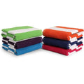 3-Pack: Cotton Bath Towel, Cabana Stripe Beach Towel by DailySale