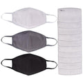 3-Pack: Cotton Reusable Face Masks with 10 Filters by DailySale