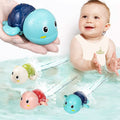 3-Pack: Cute Swimming Turtle Bath Toys by DailySale