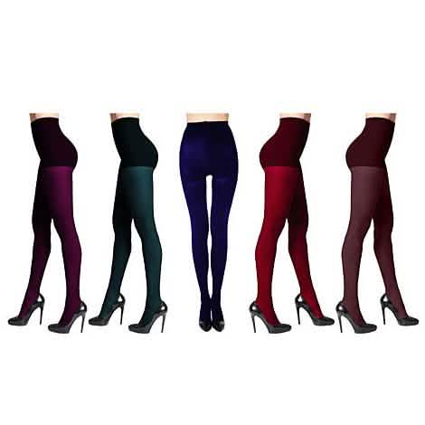 3-Pack: DKNY Women's Comfort Luxe Control Top Tights by DailySale