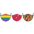 3-Pack: Double Layer Washable & Reusable Non-Medical Face Mask w/ Adjustable Loop by DailySale