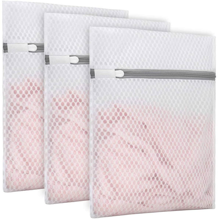 3-Pack: Durable Honeycomb Mesh Laundry Bags by DailySale