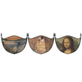 3-Pack: Famous Art Paintings Reusable and Washable 2-Layer Non-Medical Face Mask by DailySale