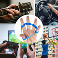 3-Pack: Finger Stretcher and Strengthener Resistance Bands by DailySale