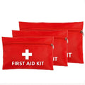 3-Pack: First Aid Kit Bags Nurse Red Medical Tools Bag by DailySale