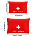 3-Pack: First Aid Kit Bags Nurse Red Medical Tools Bag by DailySale