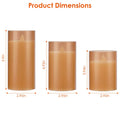 3-Pack: Flameless Battery Operated Candles by DailySale