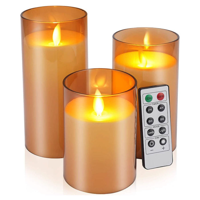 3-Pack: Flameless Battery Operated Candles by DailySale