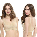 3-Pack: Floral Lace-Paneled Modesty Bras by DailySale