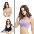 3-Pack: Floral Lace-Paneled Modesty Bras by DailySale