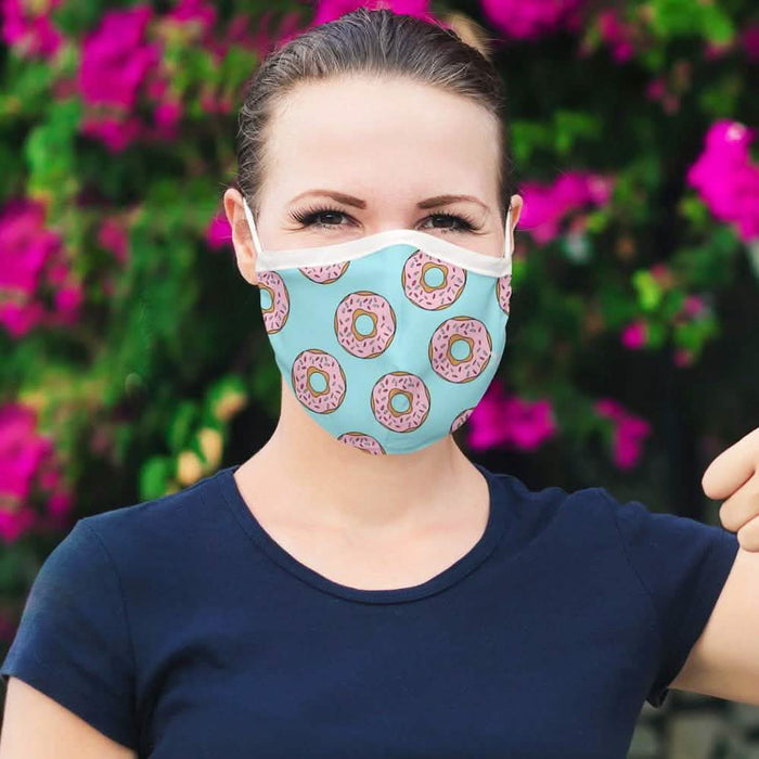 3-Pack: Fun and Expressive Double Layer Reusable Face Mask with Adjustable Loop by DailySale