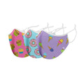 3-Pack: Fun and Expressive Double Layer Reusable Face Mask with Adjustable Loop by DailySale