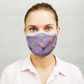 3-Pack: Fun and Expressive Double Layer Reusable Face Mask with Adjustable Loop by DailySale