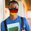 3-Pack: Germany Flag Double Layered Reusable Mask With Adjustable Loops by DailySale