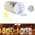 3-Pack: Halloween Battery Operated Flameless Candle Lamp with Timer Setting by DailySale