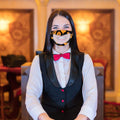 3-Pack: Halloween Edition Smile Communicator Clear Mouth Face Mask by DailySale