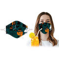3-Pack: Halloween Special Reusable Face Mask With Drinking Straw Hole by DailySale