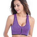 3-Pack : Incredible Endurance Front-Zip Sports Bra by DailySale