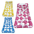 3-Pack: Inflatable Pool Float Raft Water Lounge 330lbs Load-Bearing Mattress with Headrest by DailySale